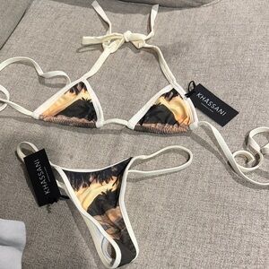 Women's Tropical Print Bikini